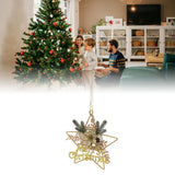 Christmas Hanging Decorative Wreath Handmade Unique Pine Cone Wall Decoration for Birthday Holiday Room Decorations 6127