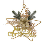 Christmas Hanging Decorative Wreath Handmade Unique Pine Cone Wall Decoration for Birthday Holiday Room Decorations 6127