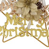 Christmas Hanging Decorative Wreath Handmade Unique Pine Cone Wall Decoration for Birthday Holiday Room Decorations 6127