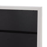 Kids Art Frame Density Board PS Magnetic Front Opening Changeable Artwork Display Frame Holds 50PCS Pictures for Crafts Drawing Schoolwork White - Extra Image