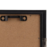 Kids Art Frame Density Board PS Magnetic Front Opening Changeable Artwork Display Frame Holds 50PCS Pictures for Crafts Drawing Schoolwork Black