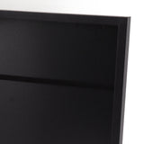 Kids Art Frame Density Board PS Magnetic Front Opening Changeable Artwork Display Frame Holds 50PCS Pictures for Crafts Drawing Schoolwork Black - Extra Image