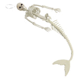 Halloween Skeleton Decoration Realistic Scary Skeleton Figurine Ornament for Haunted House Party Outdoor