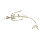 Halloween Skeleton Decoration Realistic Scary Skeleton Figurine Ornament for Haunted House Party Outdoor - Side View