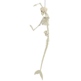 Halloween Skeleton Decoration Realistic Scary Skeleton Figurine Ornament for Haunted House Party Outdoor - Low Angle