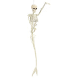 Halloween Skeleton Decoration Realistic Scary Skeleton Figurine Ornament for Haunted House Party Outdoor - Extra Image