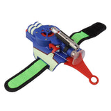 Web Launcher String Shooters Toy Spider Web Shooters with Glowing Luminous Laser 3M Effective Distance Cool Stuff Fun Toys for Men Kids Blue