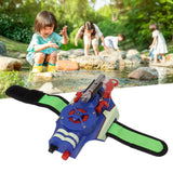 Web Launcher String Shooters Toy Spider Web Shooters with Glowing Luminous Laser 3M Effective Distance Cool Stuff Fun Toys for Men Kids Blue