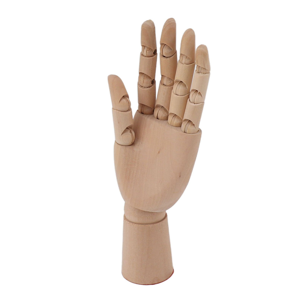 Flexible Wooden Hand Model Moveable Wooden Artists Manikin Hand Figure Hand Model for Sketching Drawing Painting 7116A 0101 Left Hand Small