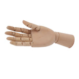 Flexible Wooden Hand Model Moveable Wooden Artists Manikin Hand Figure Hand Model for Sketching Drawing Painting 7116A 0201 Right Hand Small - Extra Image