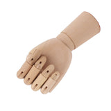 Flexible Wooden Hand Model Moveable Wooden Artists Manikin Hand Figure Hand Model for Sketching Drawing Painting 7116A 0201 Right Hand Small