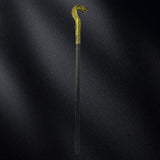 Mystical Pharaoh Accessory Ancient Egyptian Style Staff Scepter Costume Accessory Prop for Halloween Dress Up Parties Golden Snake Head