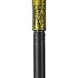 Mystical Pharaoh Accessory Ancient Egyptian Style Staff Scepter Costume Accessory Prop for Halloween Dress Up Parties Golden Snake Head - Close-Up Angle