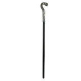 Mystical Pharaoh Accessory Ancient Egyptian Style Staff Scepter Costume Accessory Prop for Halloween Dress Up Parties Silver Snake Head