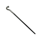 Mystical Pharaoh Accessory Ancient Egyptian Style Staff Scepter Costume Accessory Prop for Halloween Dress Up Parties Silver Snake Head