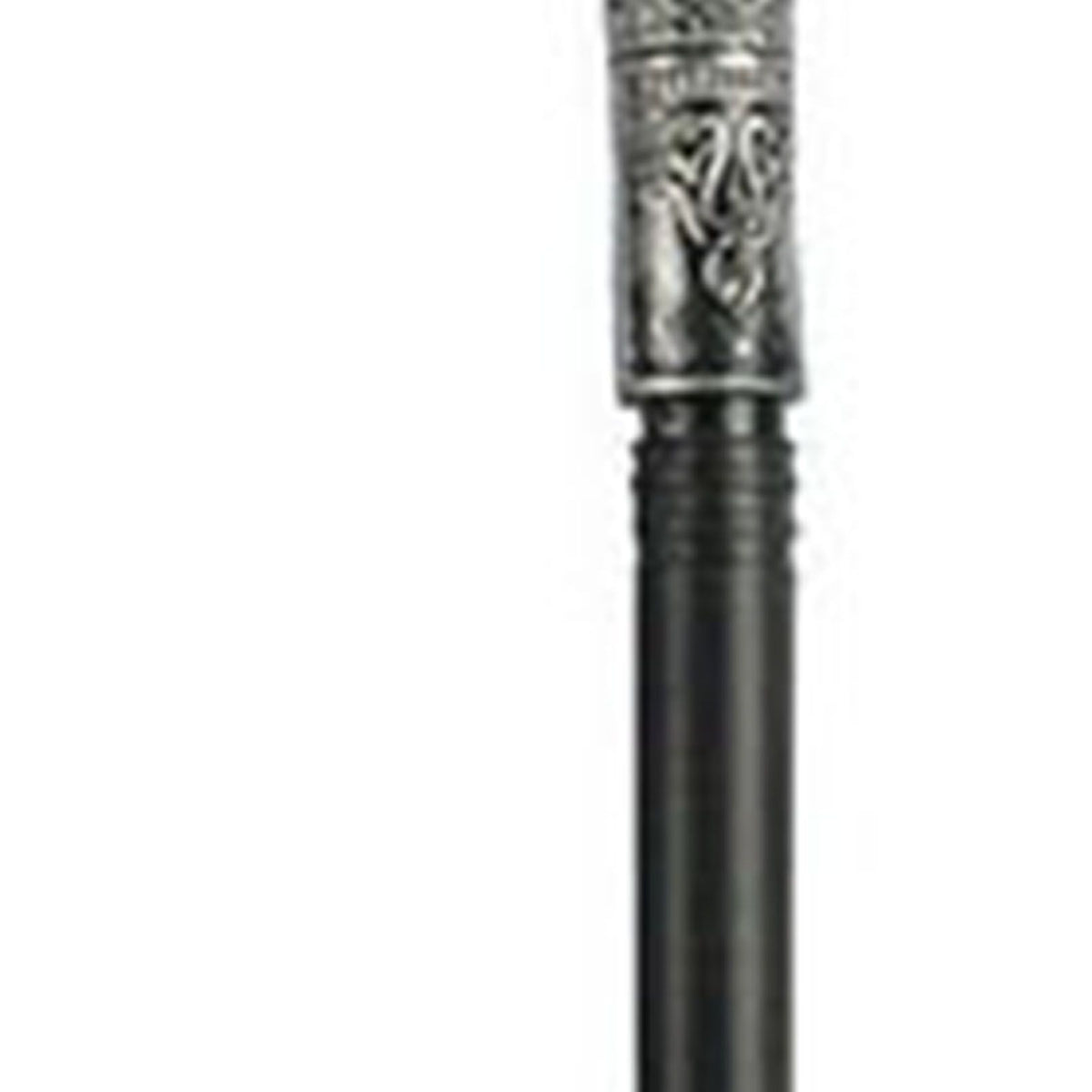 Mystical Pharaoh Accessory Ancient Egyptian Style Staff Scepter Costume Accessory Prop for Halloween Dress Up Parties Silver Snake Head