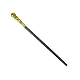 Mystical Pharaoh Accessory Ancient Egyptian Style Staff Scepter Costume Accessory Prop for Halloween Dress Up Parties Golden Round Head