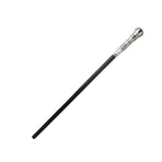 Mystical Pharaoh Accessory Ancient Egyptian Style Staff Scepter Costume Accessory Prop for Halloween Dress Up Parties Silver Round Head