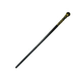 Mystical Pharaoh Accessory Ancient Egyptian Style Staff Scepter Costume Accessory Prop for Halloween Dress Up Parties Golden Bronze Round Head