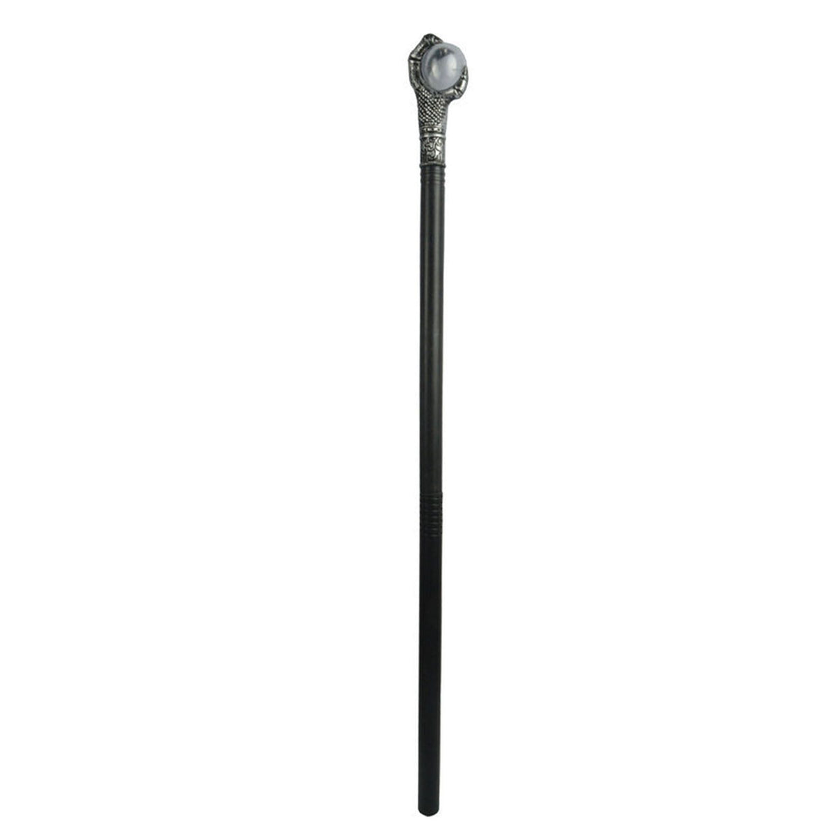 Mystical Pharaoh Accessory Ancient Egyptian Style Staff Scepter Costume Accessory Prop for Halloween Dress Up Parties Silver Claw