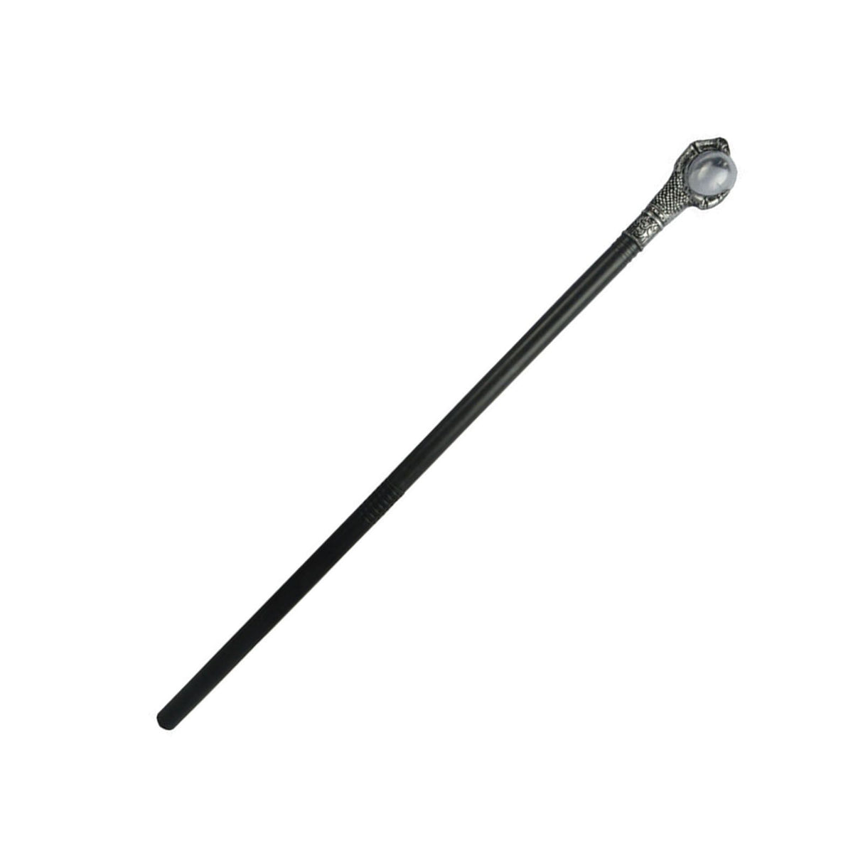 Mystical Pharaoh Accessory Ancient Egyptian Style Staff Scepter Costume Accessory Prop for Halloween Dress Up Parties Silver Claw