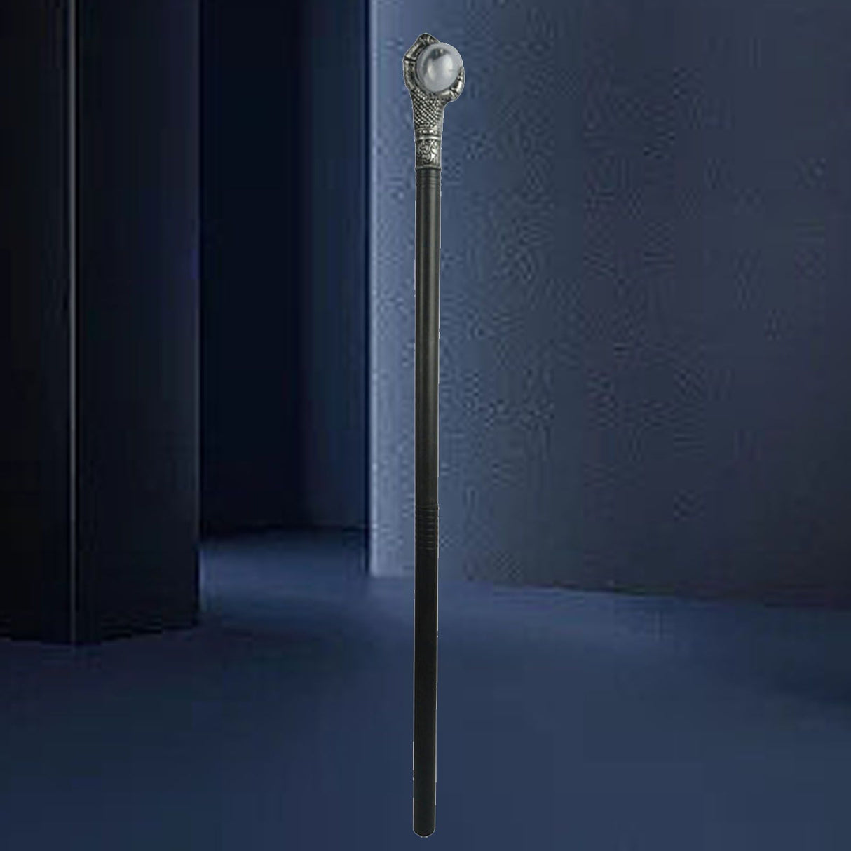 Mystical Pharaoh Accessory Ancient Egyptian Style Staff Scepter Costume Accessory Prop for Halloween Dress Up Parties Silver Claw