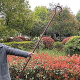 Egypt Pharaoh Scepter Shepherd Costume Crook Staff Halloween Crutch Stick Cosplay Decoration Cane Prop Wand Decorative Plastic Party Crutch