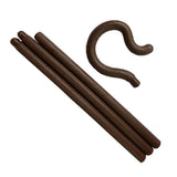 Egypt Pharaoh Scepter Shepherd Costume Crook Staff Halloween Crutch Stick Cosplay Decoration Cane Prop Wand Decorative Plastic Party Crutch - Extra Image