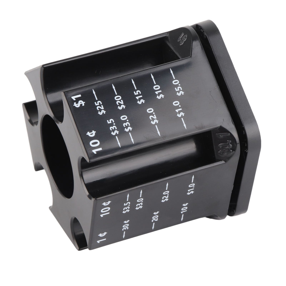 Coin Counter Coin Sorter with Pen Holder Rotatable Piggy Bank Desktop Coin Organizer for for Adults Kids Home and Office Use