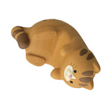 Cat Ornament Multifunctional Phone Tablet Glasses Pen Holder Desk Decoration for Home Ocelot - Top-Down View