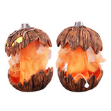 20cm Voice Activated Pumpkin Lifting Lighting Pumpkin Decoration for Indoor Lawn Table Halloween Haunted House