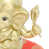 Car Solar Bobble Head Toy Exquisite Environmentally Friendly Elephant Swinging Dancing Toy Gold
