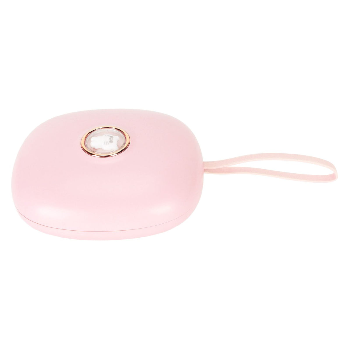 Vibrating Digital Alarm Clock Portable LED Electronic Digital Alarm Clock for Heavy Sleepers Students Children Rose Pink
