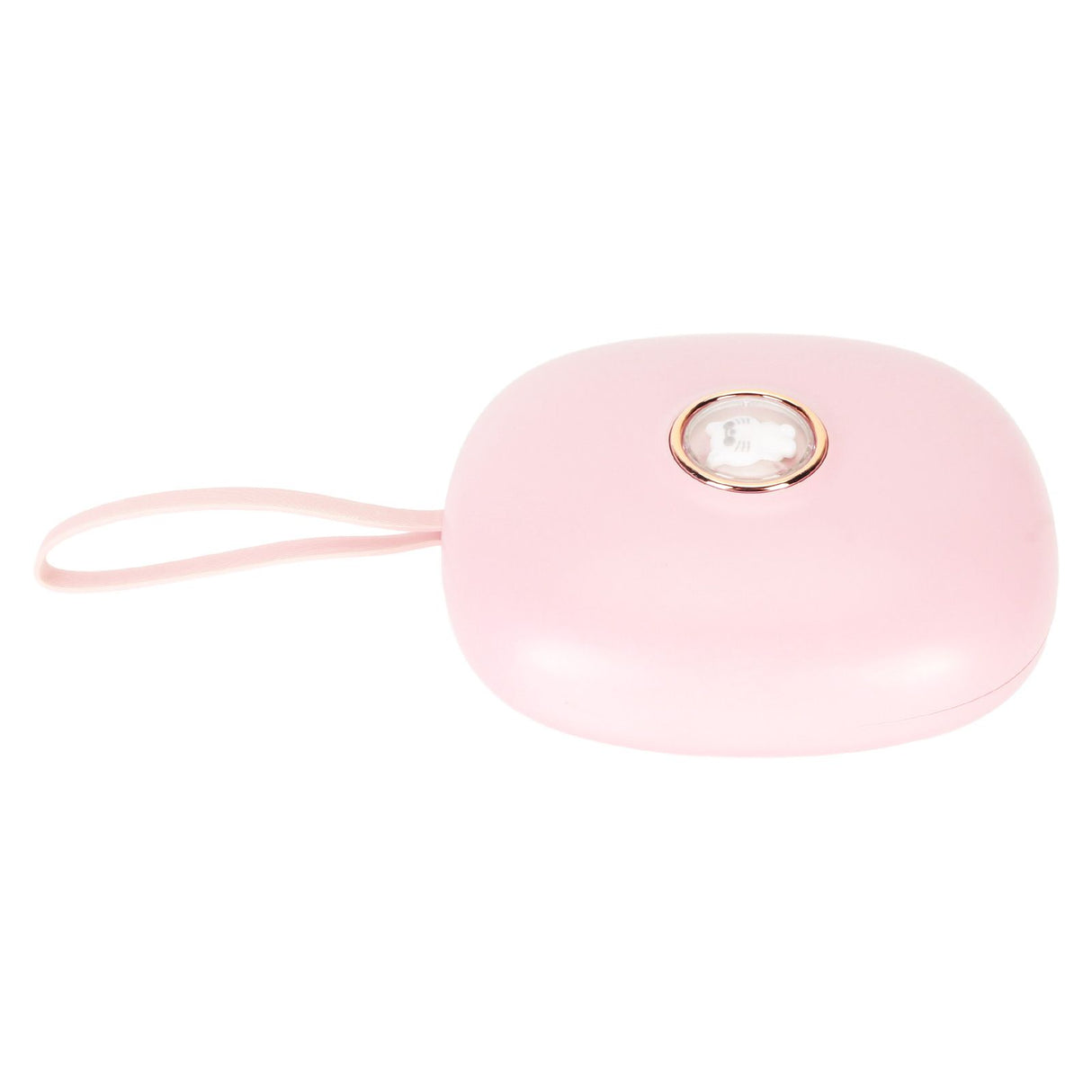 Vibrating Digital Alarm Clock Portable LED Electronic Digital Alarm Clock for Heavy Sleepers Students Children Rose Pink