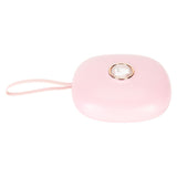 Vibrating Digital Alarm Clock Portable LED Electronic Digital Alarm Clock for Heavy Sleepers Students Children Rose Pink