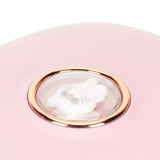 Vibrating Digital Alarm Clock Portable LED Electronic Digital Alarm Clock for Heavy Sleepers Students Children Rose Pink