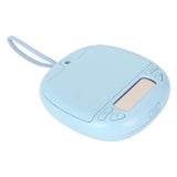 Vibrating Digital Alarm Clock Portable LED Electronic Digital Alarm Clock for Heavy Sleepers Students Children Sky Blue - Extra Image