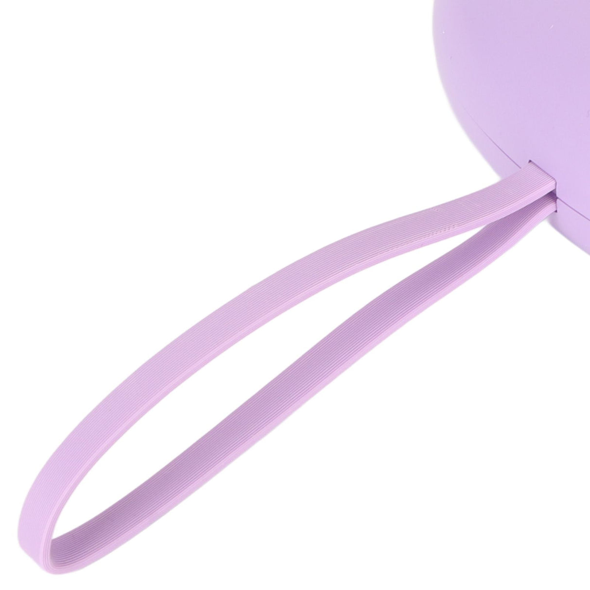 Vibrating Digital Alarm Clock Portable LED Electronic Digital Alarm Clock for Heavy Sleepers Students Children Lilac Purple