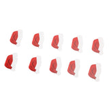 240 PCS Christmas Glass Cup Card Easy To Use Cute Pattern Xmas Party Wine Glass Decoration Card for Christmas