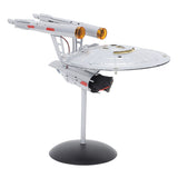 Spaceship Model with Lights 1:1000 Life Like High Durability Spaceship Toy for Display Collection - Front View