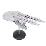 Spaceship Model with Lights 1:1000 Life Like High Durability Spaceship Toy for Display Collection - Low Angle