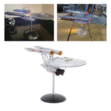 Spaceship Model with Lights 1:1000 Life Like High Durability Spaceship Toy for Display Collection