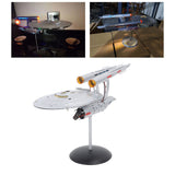 Spaceship Model with Lights 1:1000 Life Like High Durability Spaceship Toy for Display Collection - Extra Image