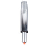 Chair Gas Lift Silver Gas Lift Cylinder 27cm Stainless Steel Easy Installation Comfortable Chair Replacement Part - Top-Down View