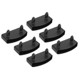 20PCS Bed Slat Cover Holders End Caps Plastic Easy Installation Stable Furniture Accessory for Holding Bed Base - 45-Degree Angle