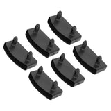 20PCS Bed Slat Cover Holders End Caps Plastic Easy Installation Stable Furniture Accessory for Holding Bed Base - Rear View