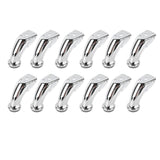 12PCS Furniture Legs Iron Electroplating Modern Style Metal Sofa Leg Replacement for Table Chair Couch Cabinet - Top-Down View