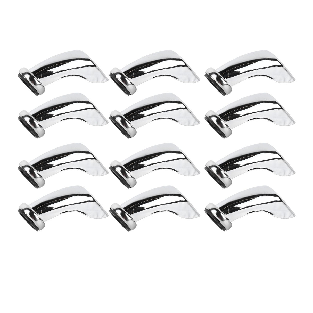 12PCS Furniture Legs Iron Electroplating Modern Style Metal Sofa Leg Replacement for Table Chair Couch Cabinet