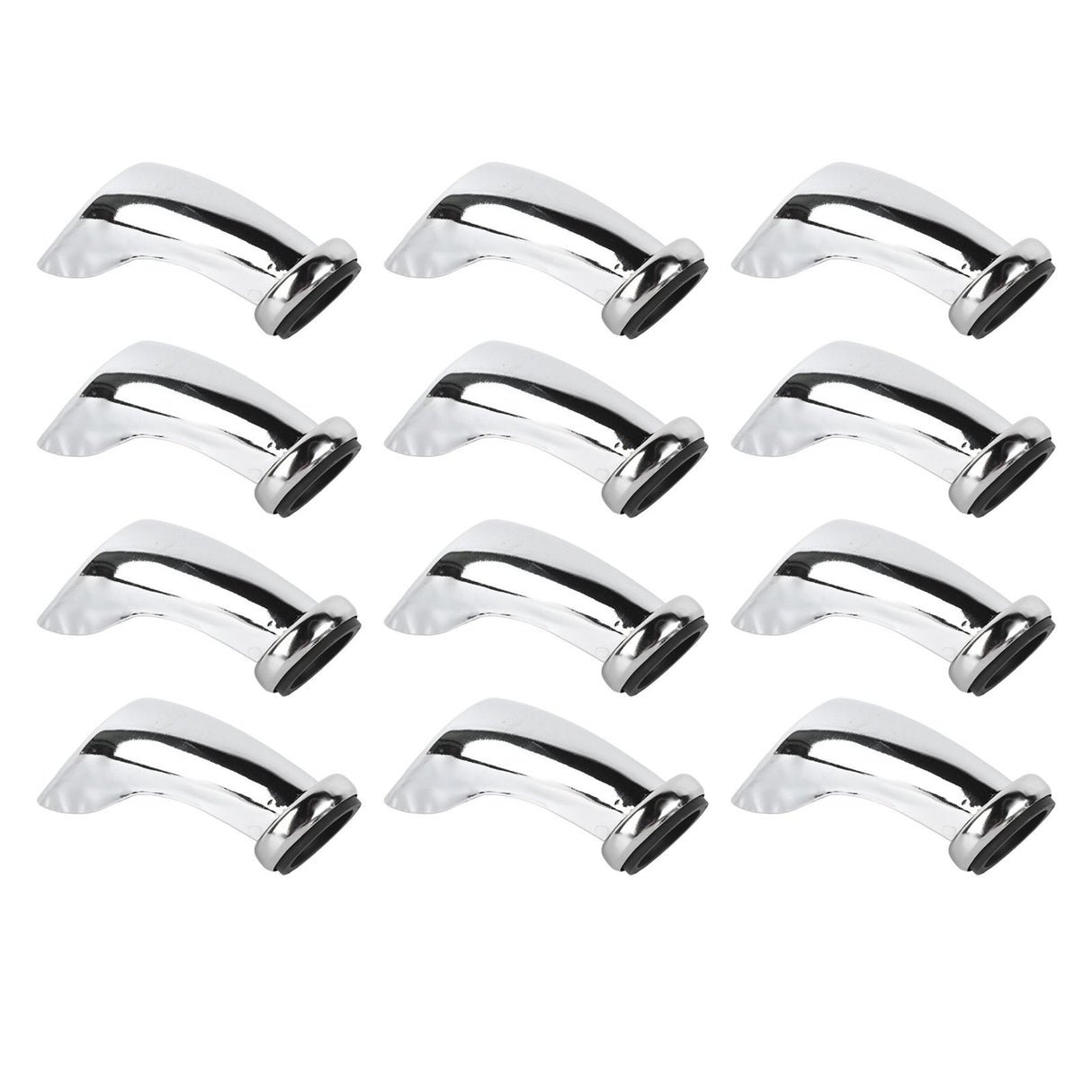 12PCS Furniture Legs Iron Electroplating Modern Style Metal Sofa Leg Replacement for Table Chair Couch Cabinet