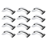 12PCS Furniture Legs Iron Electroplating Modern Style Metal Sofa Leg Replacement for Table Chair Couch Cabinet